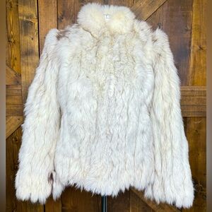 Vintage Saga Fox La Vogue Fox Fur Jacket Coat Lined Women’s Size S
